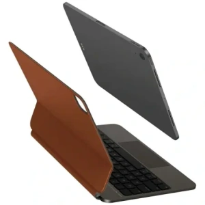 Etui UNIQ Venno Pro Magnetic Smart z klawiaturą do Apple iPad Air 11" 2024/2025 / iPad Air 10.9" 2022/2020 / iPad Pro 11" 2022/2021 caramel