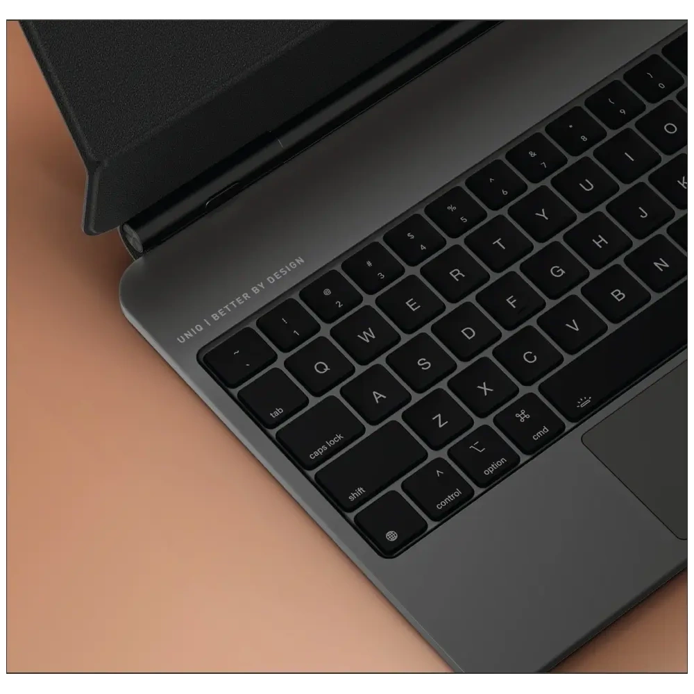 Etui UNIQ Venno Pro Magnetic Smart z klawiaturą do Apple iPad Pro 11" 2024 caramel