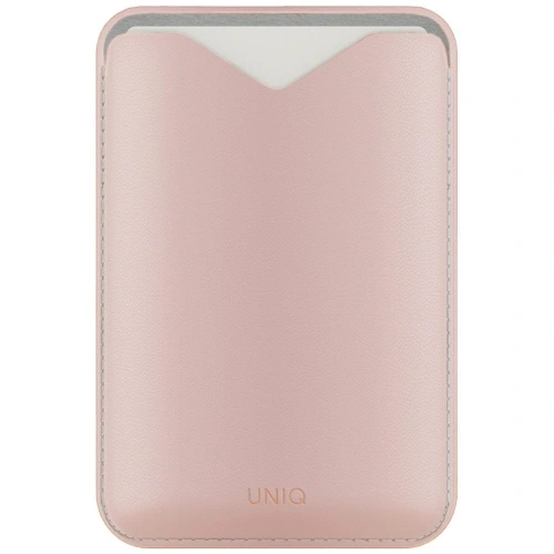 Portfel magnetyczny z funkcją podstawki UNIQ Lyden Evo różowy
