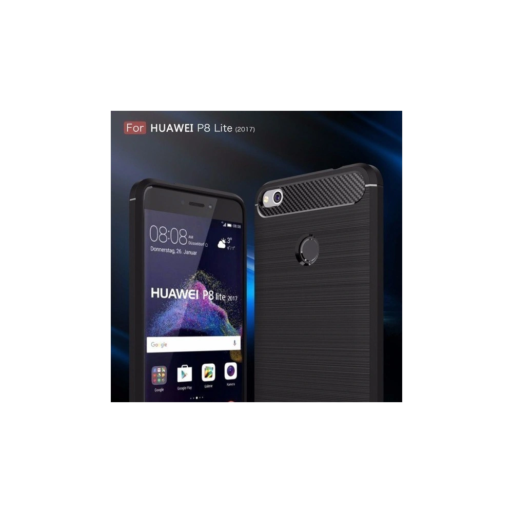 Hurtownia GSM - Etui HS Case SOLID TPU Huawei P8/P9 Lite 2017 Černé - HSC005 - {ean13} - Hurt