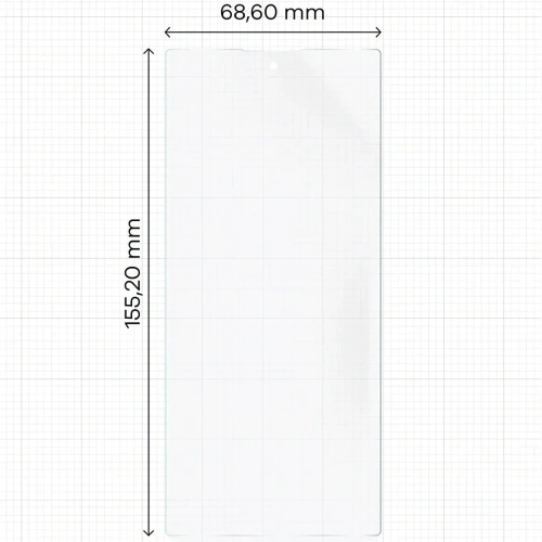 Folia matowa Bizon Glass Film Sun Duo do Samsung Galaxy Z Fold7 [2 PACK]