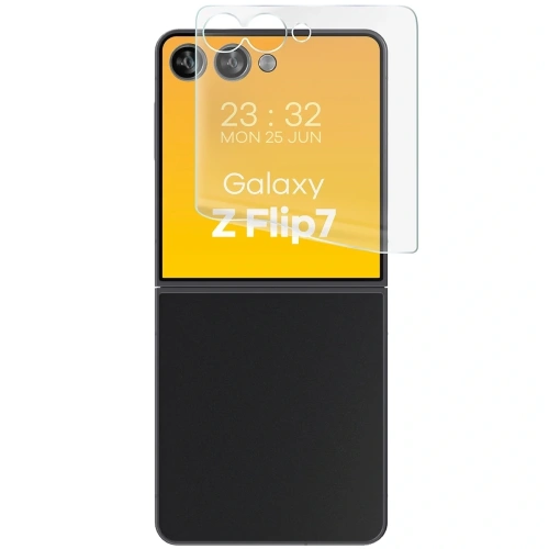 Folia matowa Bizon Glass Film Sun Duo do Samsung Galaxy Z Flip7 [2 PACK]