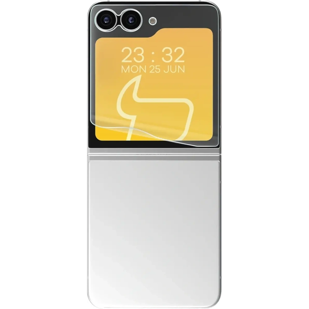 Folia matowa Bizon Glass Film Sun Duo do Samsung Galaxy Z Flip7 FE [2 PACK]
