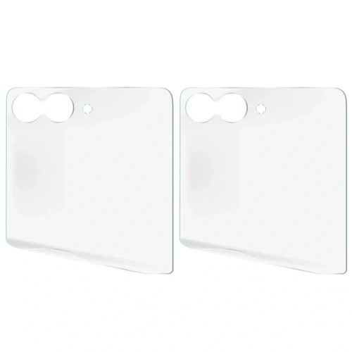 Folia matowa Bizon Glass Film Sun Duo do Samsung Galaxy Z Flip7 FE [2 PACK]