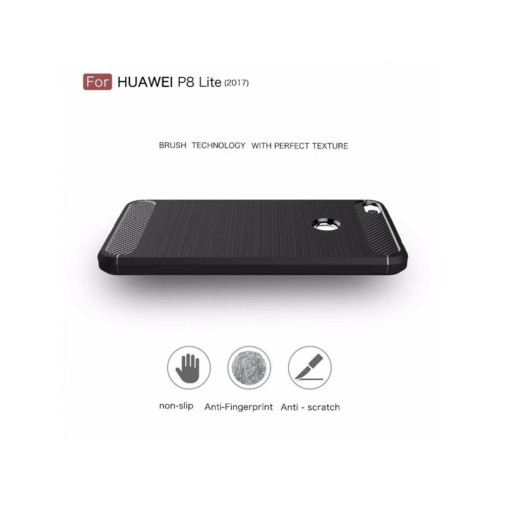 Hurtownia GSM - Etui HS Case SOLID TPU Huawei P8/P9 Lite 2017 Černé - HSC005 - {ean13} - Hurt