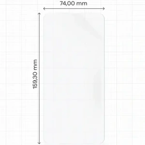 Folia matowa Bizon Glass Film Sun Duo do Xiaomi POCO F7 [2 PACK]