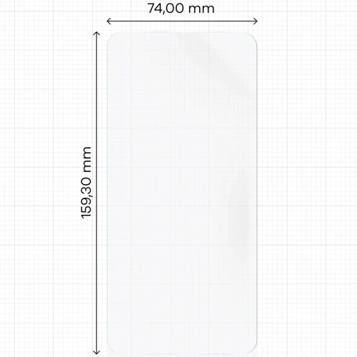 Folia matowa Bizon Glass Film Sun Duo do Xiaomi POCO F7 [2 PACK]