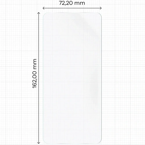 Folia matowa Bizon Glass Film Sun Duo do Realme C71 4G [2 PACK]
