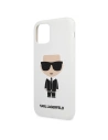 Hurtownia GSM - Etui Karl Lagerfeld KLHCN61SLFKWH Apple iPhone 11 hardcase bílý/white Silicone Iconic - KLD300WHT - {ean13} - Hurt