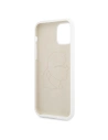 Hurtownia GSM - Etui Karl Lagerfeld KLHCN61SLFKWH Apple iPhone 11 Hardcase weiß/white Silicone Iconic - KLD300WHT - {ean13} - Hurt