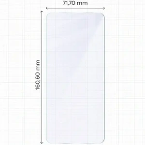 Elastyczne szkło hybrydowe Bizon Glass Mule do Realme C71 4G