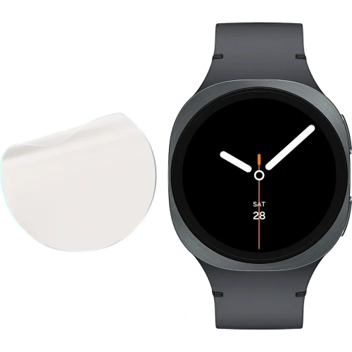 Folia matowa Bizon Glass Watch Film Sun Duo do Samsung Galaxy Watch 8 40mm [2 PACK]