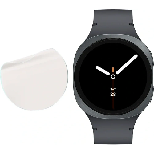 Folia matowa Bizon Glass Watch Film Sun Duo do Samsung Galaxy Watch 8 44mm [2 PACK]