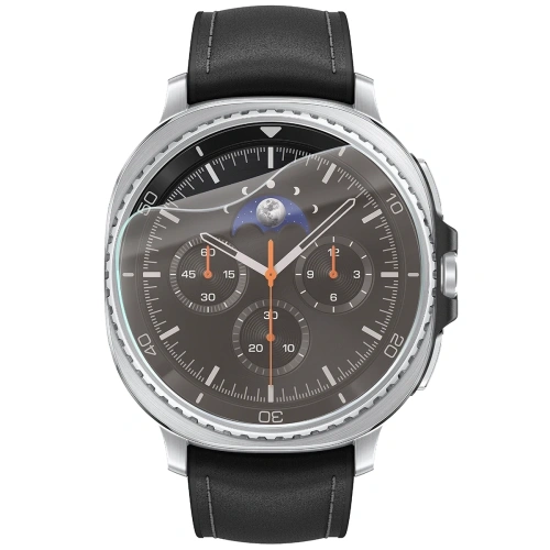 Folia matowa Bizon Glass Watch Film Sun Duo do Samsung Galaxy Watch 8 Classic 46mm [2 PACK]