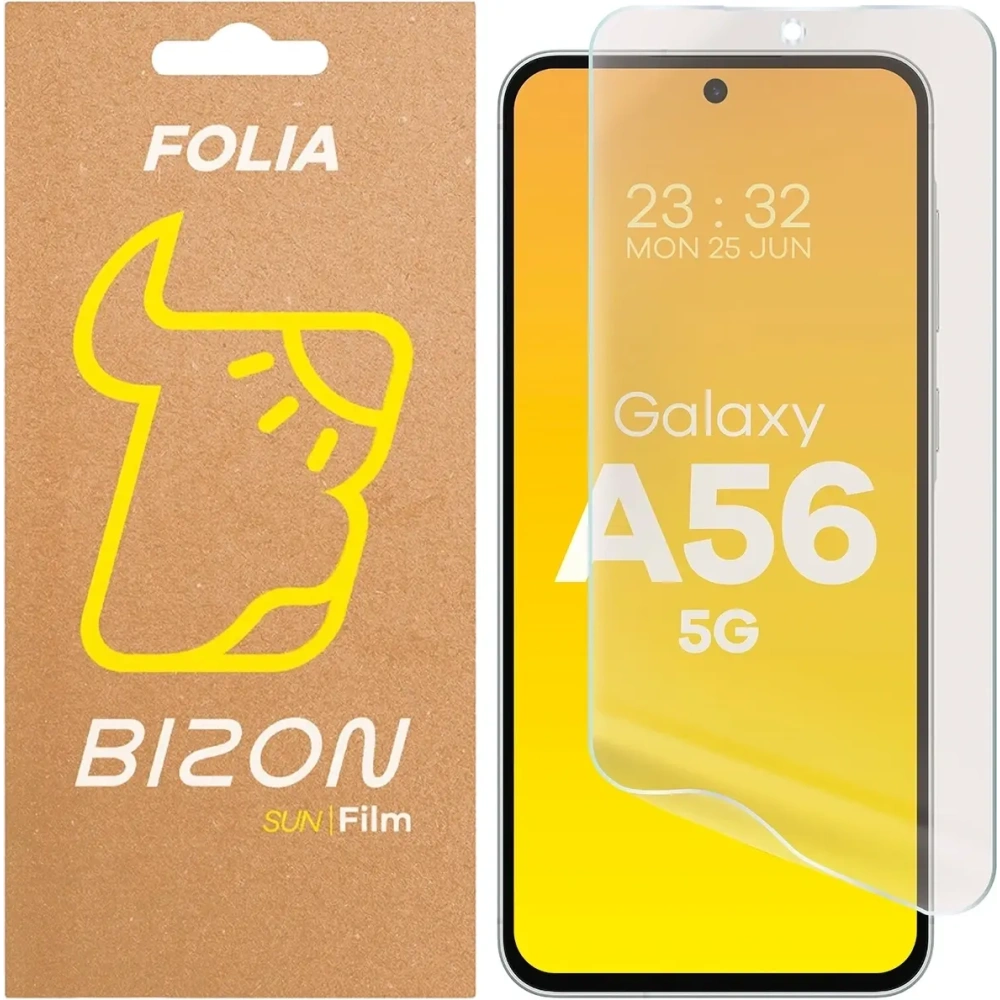 Folia matowa Bizon Glass Film Sun do Samsung Galaxy A56 5G