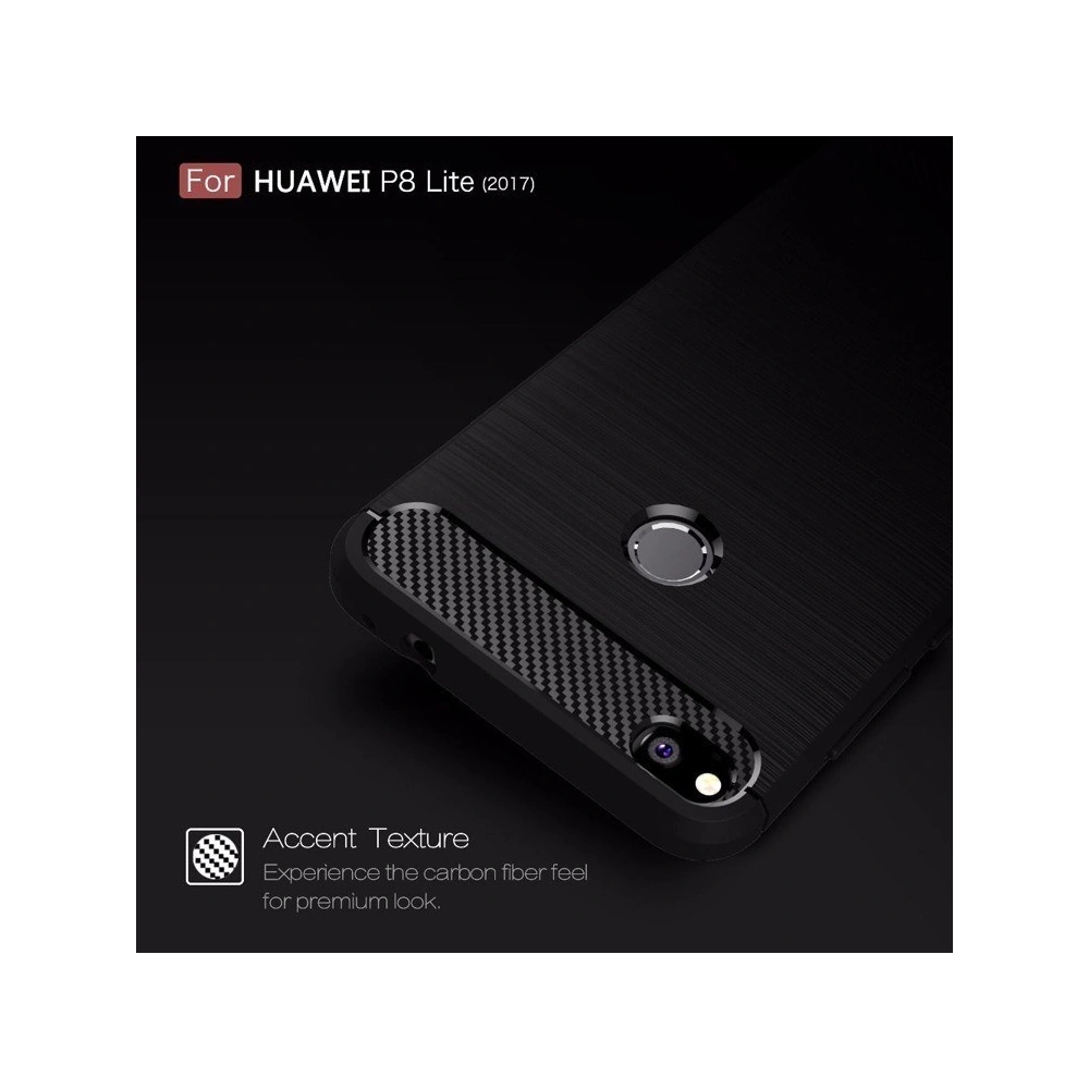 Hurtownia GSM - Etui HS Case SOLID TPU Huawei P8/P9 Lite 2017 Černé - HSC005 - {ean13} - Hurt