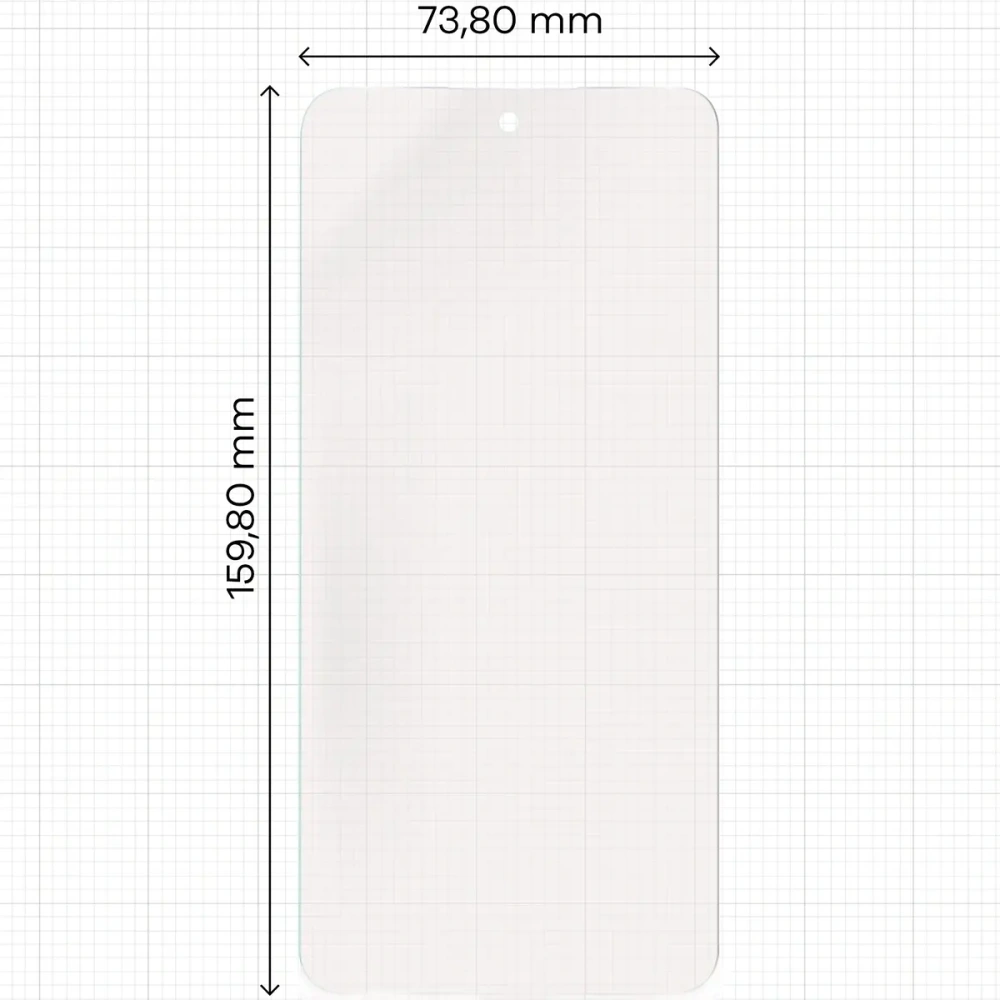 Folia matowa Bizon Glass Film Sun do Nothing Phone (3a) Pro