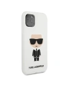 Hurtownia GSM - Etui Karl Lagerfeld KLHCN65SLFKWH Apple iPhone 11 Pro Max hardcase bílý/white Silicone Iconic - KLD301WHT - {ean13} - Hurt