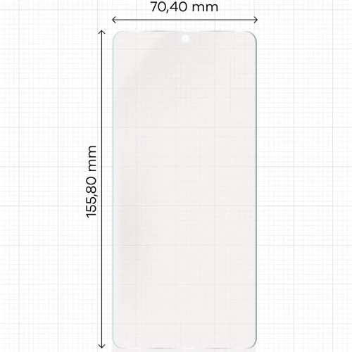 Folia matowa Bizon Glass Film Sun do Xiaomi POCO X7 Pro