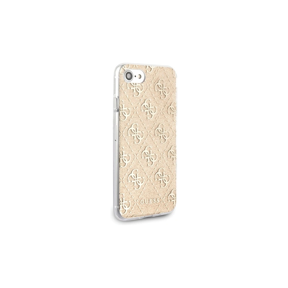 Wholesale Guess GUHCI8PCU4GLGO Apple iPhone SE 2022/SE 2020/8/7 gold hard case 4G Glitter - GUE525GLD - {ean13} - Hurt