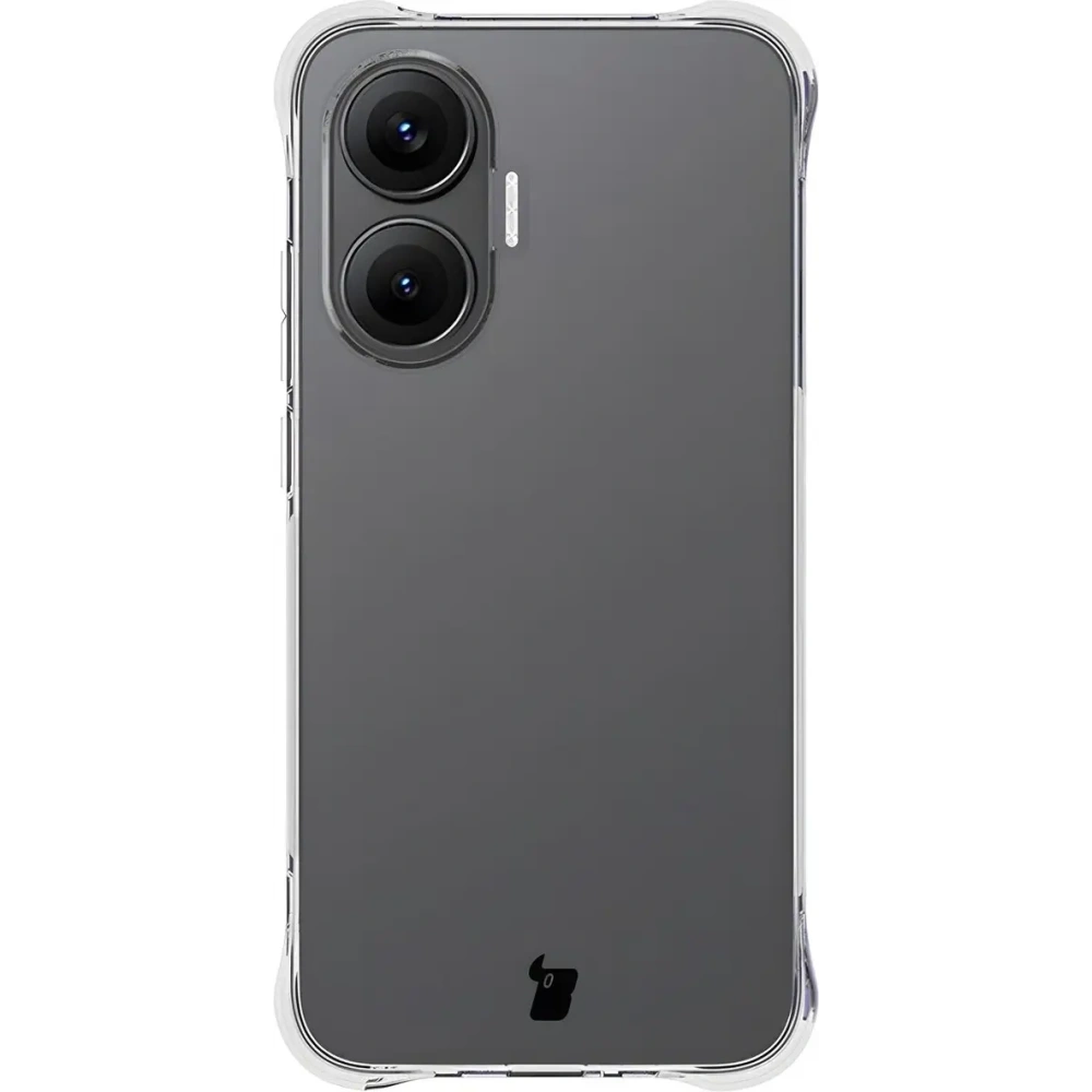 Elastyczne etui Bizon Case Salpa do Xiaomi POCO F7 przezroczyste