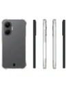 Elastyczne etui Bizon Case Salpa do Xiaomi POCO F7 przezroczyste