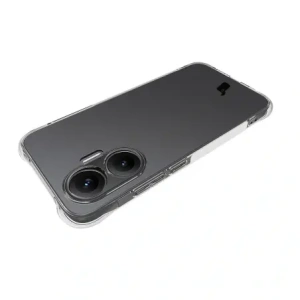Elastyczne etui Bizon Case Salpa do Xiaomi POCO F7 przezroczyste