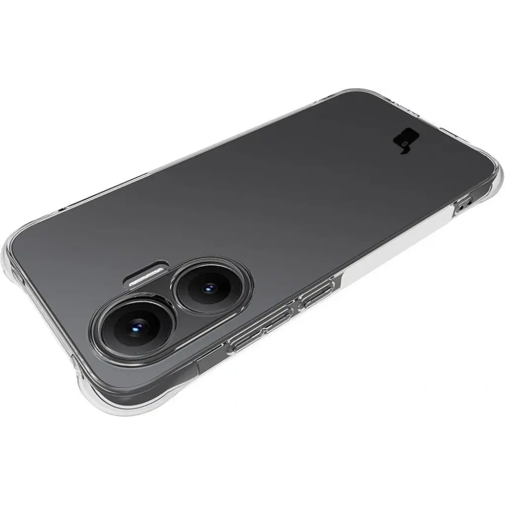 Elastyczne etui Bizon Case Salpa do Xiaomi POCO F7 przezroczyste