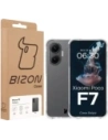 Elastyczne etui Bizon Case Salpa do Xiaomi POCO F7 przezroczyste