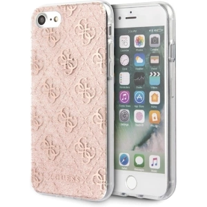 Etui Guess GUHCI8PCU4GLPI Apple iPhone SE 2022/SE 2020/8/7 rosa/pink Hardcase 4G Glitter