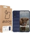 Pancerne etui Bizon Case Tur do OnePlus Nord 5 granatowe