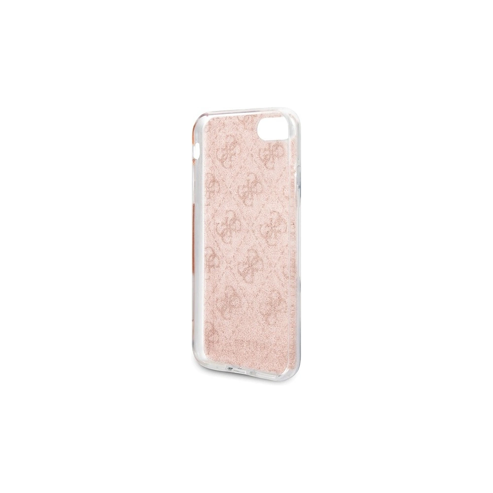 Hurtownia GSM - Etui Guess GUHCI8PCU4GLPI Apple iPhone SE 2022/SE 2020/8/7 roz/roz hard case 4G Glitter - GUE526PNK - {ean13} - Hurt