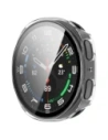 Etui ze szkłem do zegarka Bizon Case+Glass Watch do Samsung Galaxy Watch 8 40mm przeźroczyste