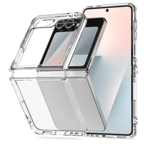 Etui Tech-Protect Flexair Hybrid do Samsung Galaxy Z Flip 6 / 7 FE Clear