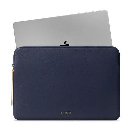 Pokrowiec Tech-Protect Fleece Laptop 13-14 Navy Blue