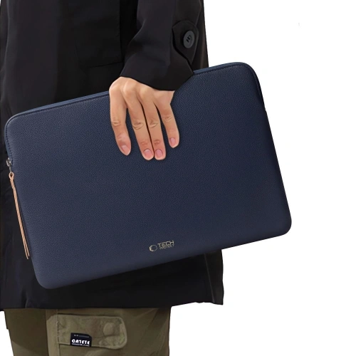 Pokrowiec Tech-Protect Fleece Laptop 13-14 Navy Blue