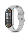 Pasek Tech-Protect Silicone Sport do Xiaomi Smart Band 8 / 9 / 10 / NFC Crayon Grey