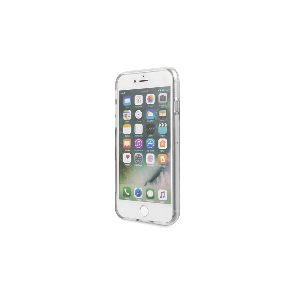 Hurtownia GSM - Etui Guess GUHCI8PCUGLLG Apple iPhone SE 2022/SE 2020/8/7 gri deschis/light grey hard case Glitter 4G Circle Logo - GUE527GRY - {ean13} - Hurt
