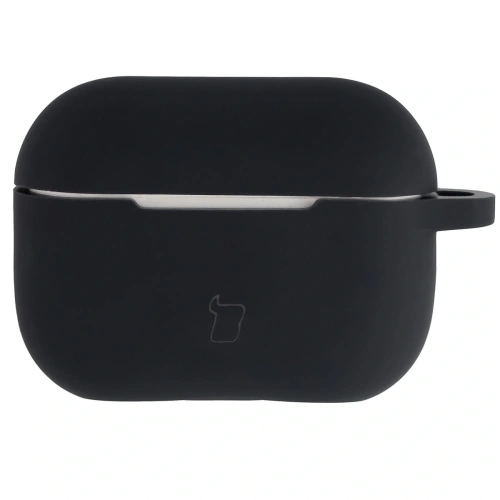 Silikonowe etui z karabińczykiem Bizon Case Headphone Silicone do Apple AirPods Pro 2 czarne