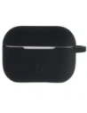 Silikonowe etui z karabińczykiem Bizon Case Headphone Silicone do Apple AirPods Pro 2 czarne