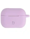 Silikonowe etui z karabińczykiem Bizon Case Headphone Silicone do Apple AirPods Pro 2 lawendowe