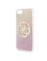 Hurtownia GSM - Etui Guess GUHCI8PCUGLPGG Apple iPhone SE 2022/SE 2020/8/7 rosa-gold/gold pink Hartschale Glitter Gradient 4G Circle Logo - GUE528RS - {ean13} - Hurt