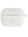 Silikonowe etui z karabińczykiem Bizon Case Headphone Silicone do Apple AirPods Pro 2 białe