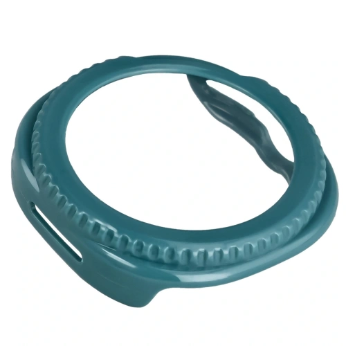 Etui ze szkłem do zegarka Bizon Case+Glass Watch do Samsung Galaxy Watch 8 Classic 46mm zielone