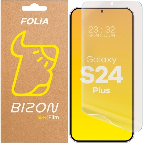 Folia matowa Bizon Glass Film Sun do Samsung Galaxy S24+ Plus