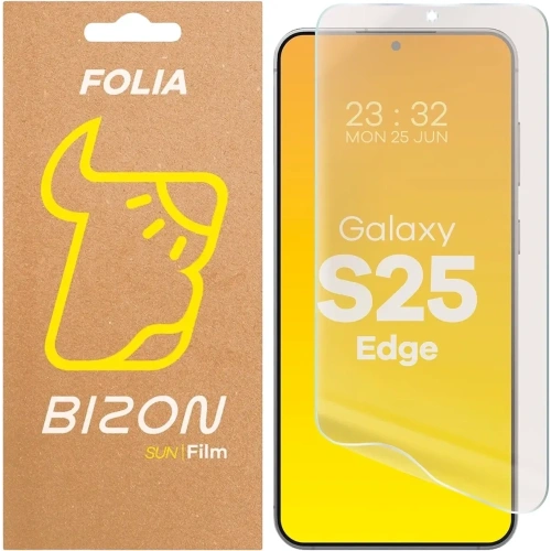 Folia matowa Bizon Glass Film Sun do Samsung Galaxy S25 Edge