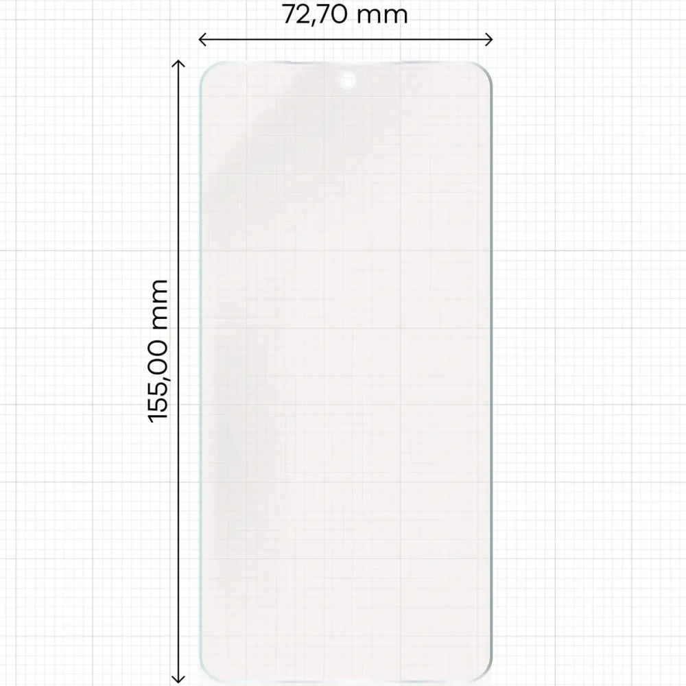Folia matowa Bizon Glass Film Sun do Samsung Galaxy S25 Edge
