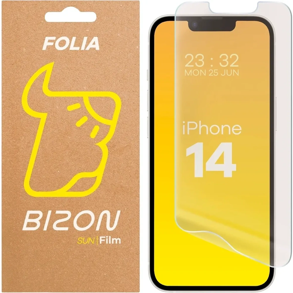 Folia matowa Bizon Glass Film Sun do Apple iPhone 14