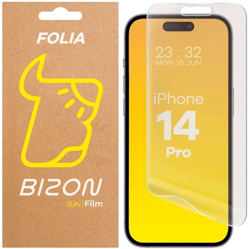Folia matowa Bizon Glass Film Sun do Apple iPhone 14 Pro