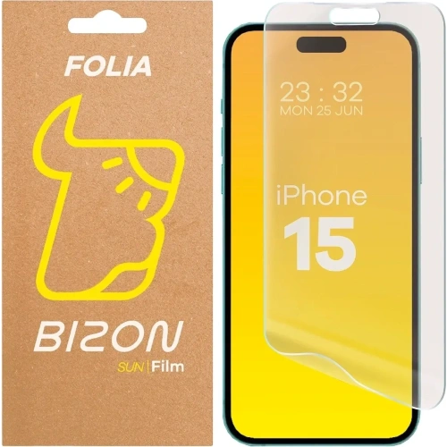 Folia matowa Bizon Glass Film Sun do Apple iPhone 15